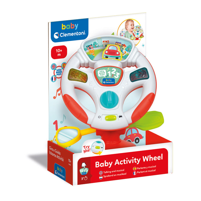 Clementoni Baby Electonic Activity Wheel