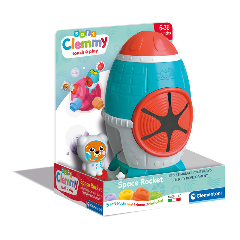 Clementoni Soft Clemmy Space Rocket