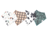 Copper Pearl Bibs Jo 4Pk