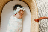 Copper Pearl Knit Headband Whimsy