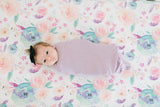 Copper Pearl Premium Elasticised Cot Sheet Bloom