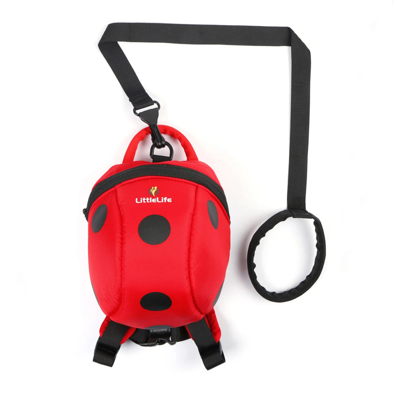 LittleLife Toddler Backpack With Rein Ladybird
