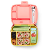 Munchkin Lunch Bento Box With Utensils Pink