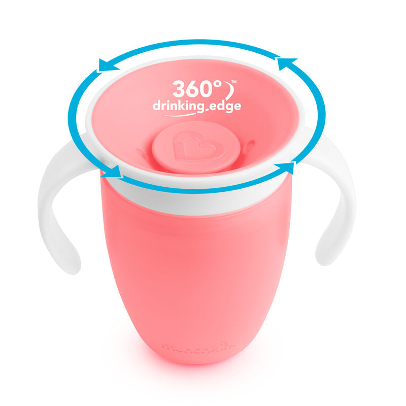 Munchkin Miracle Trainer Cup 7Oz - Pink