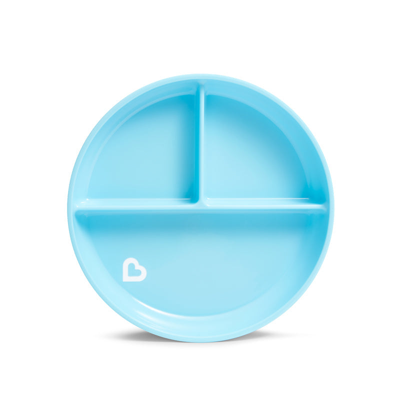 Munchkin Suction Plate Blue 2Pk