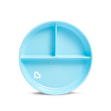 Munchkin Suction Plate Blue 2Pk