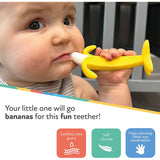 Nuby Banana Shaped Silicone Teether