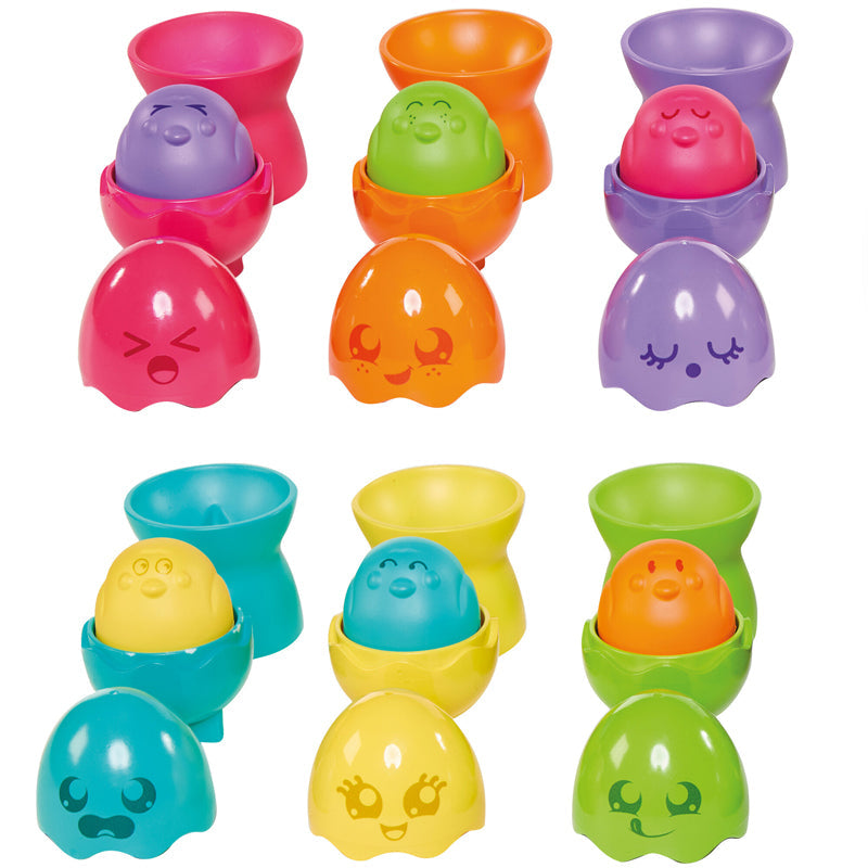 Tomy Toomies Hide & Squeak Egg Stackers