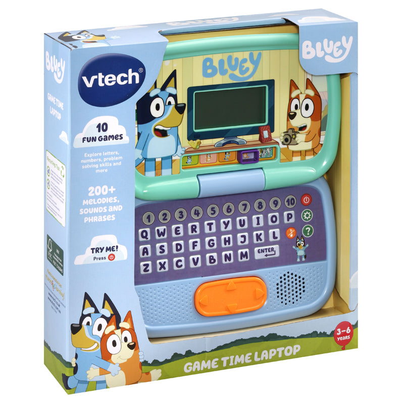 VTech Bluey Game Time Laptop