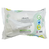 Vital Baby Hygiene Super Soft Hand & Face Wipes - Fragrance Free 30Pk