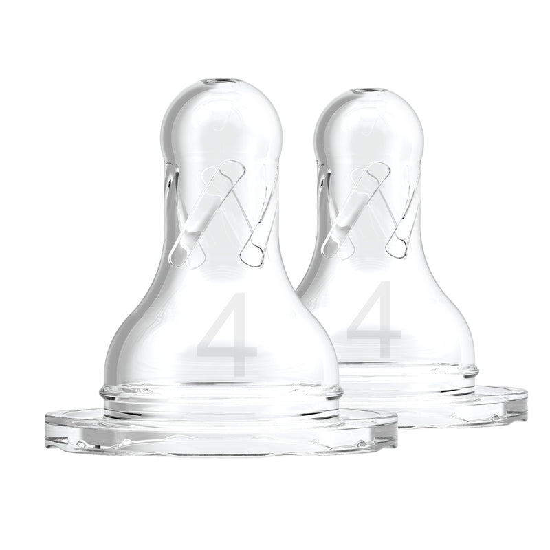 Dr Brown's Natural Flow® Options+™ Narrow Teat Level 4 Flow 2Pk