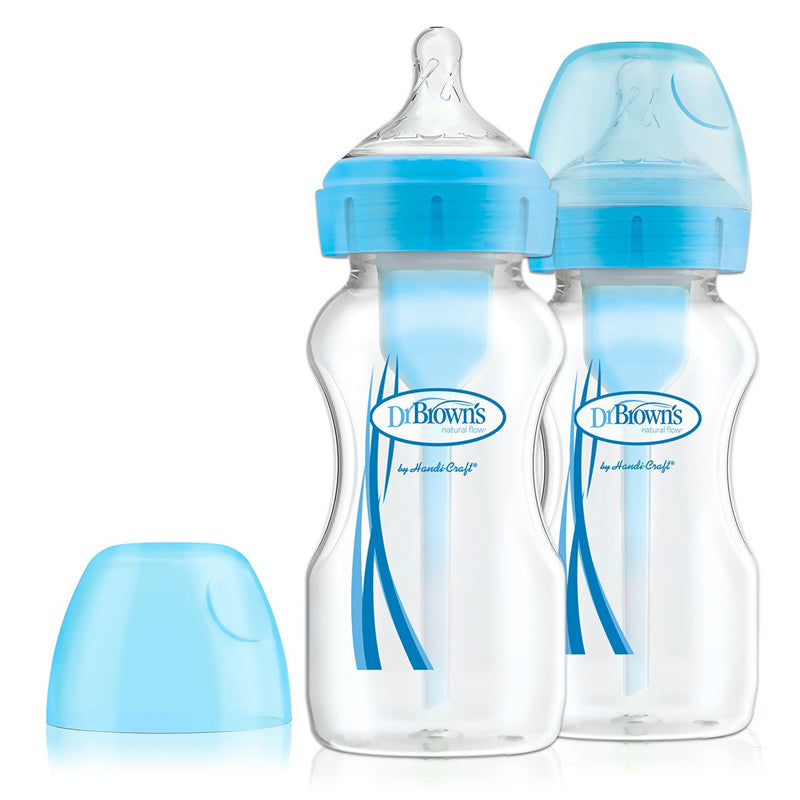 Dr Brown's Options+ Bottle Blue 270ml 2Pk