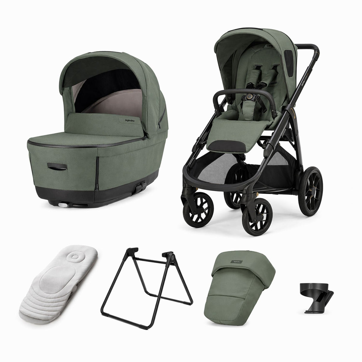 Inglesina Aptica XT Duo Travel System - Taiga Green