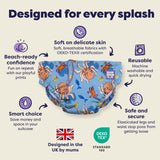 Reusable Swim Nappy in Bubbles