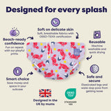 Reusable Swim Nappy in Crab Cove