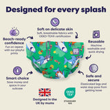 Reusable Swim Nappy in Finn