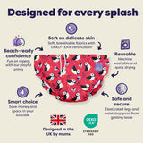 Reusable Swim Nappy in Puffin Parade
