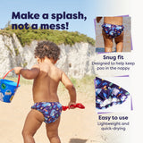 Reusable Swim Nappy in Squeak