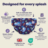 Reusable Swim Nappy in Squeak