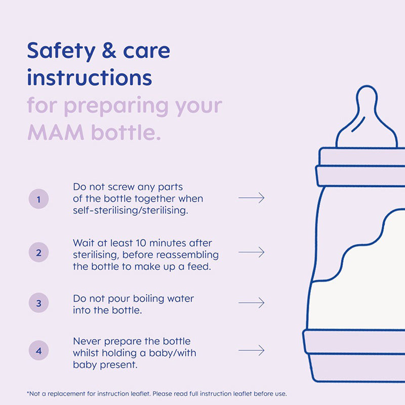 MAM Bottle Newborn Starter Set Large Neutral