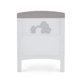 Obaby Grace Inspire Cot Bed - Me & Mini Me Elephants - Grey