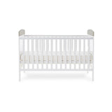 Obaby Grace Inspire Cot Bed - Me & Mini Me Elephants - Grey