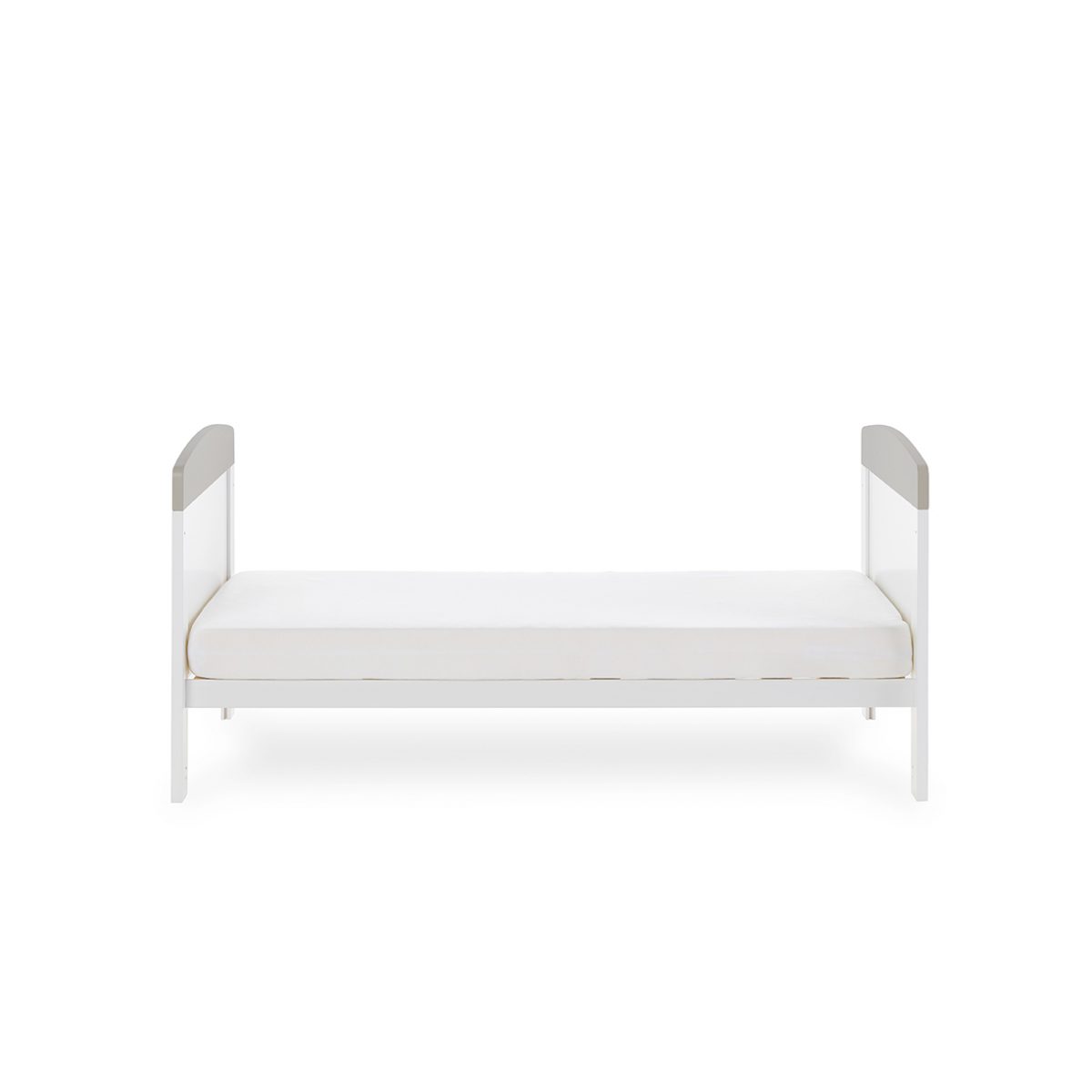 Obaby Grace Inspire Cot Bed - Me & Mini Me Elephants - Grey