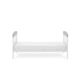 Obaby Grace Inspire Cot Bed - Me & Mini Me Elephants - Grey