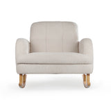 CuddleCo Etta Cuddle Nursing Chair - Boucle Mushroom