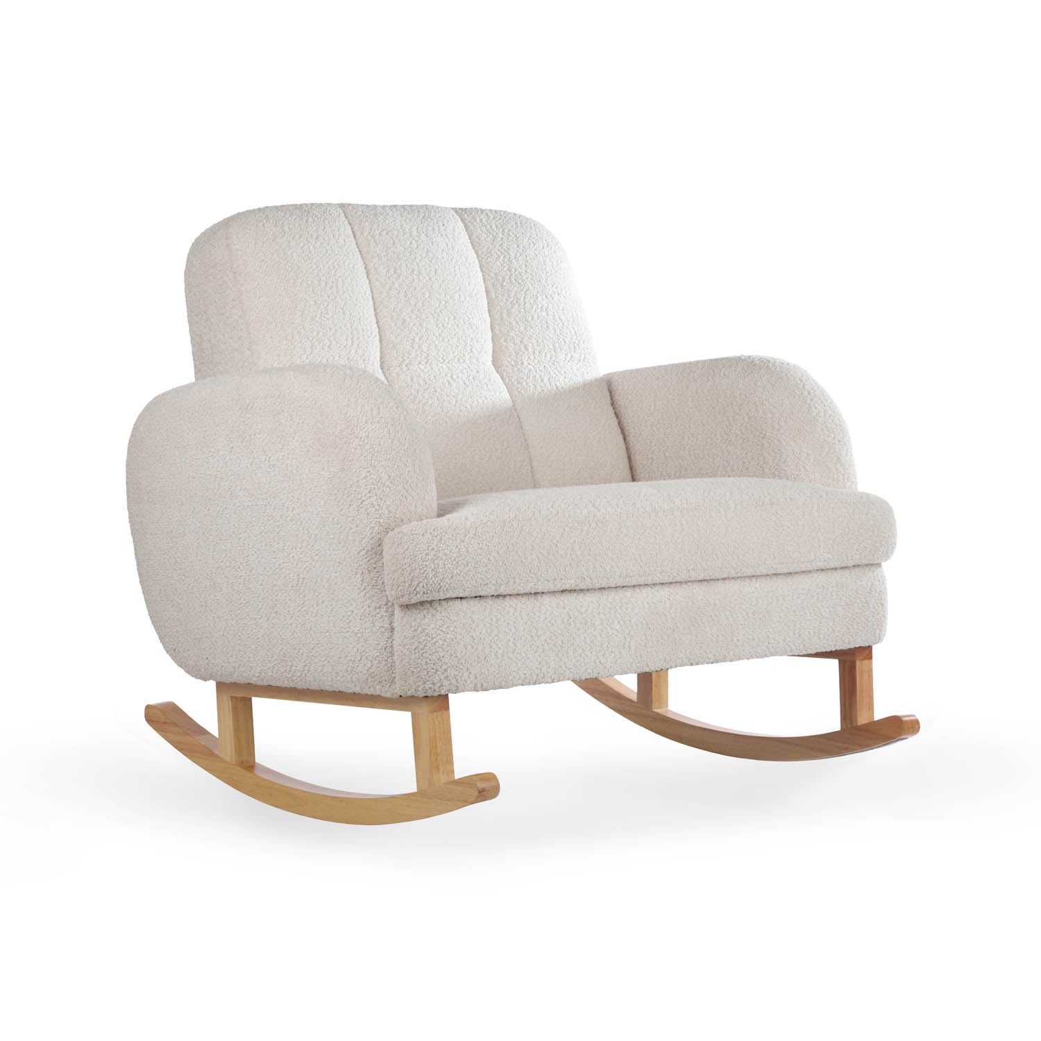 CuddleCo Etta Cuddle Nursing Chair - Boucle Mushroom