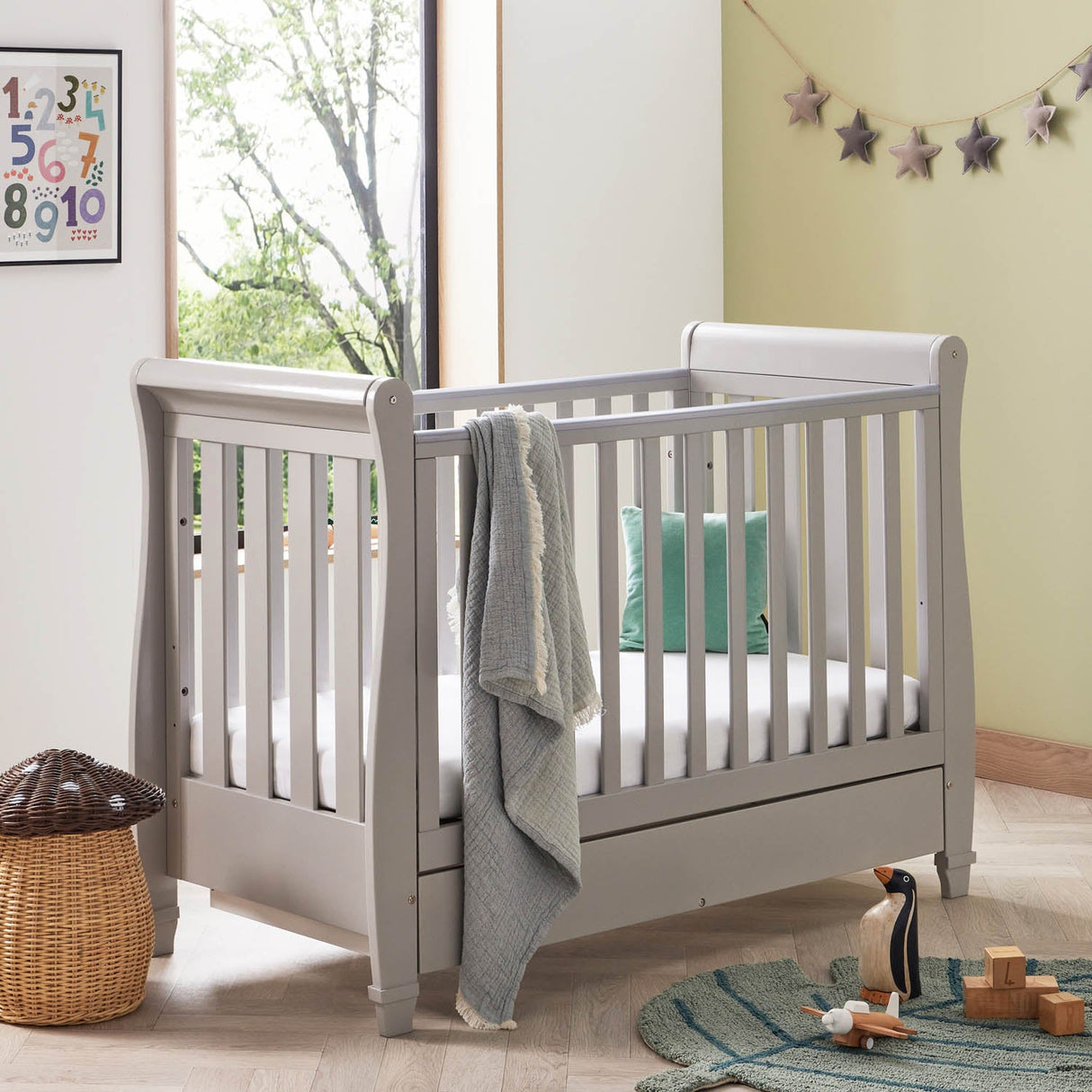 Babymore Eva 2 Piece Room Set - Grey