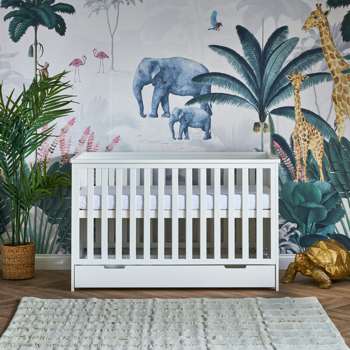 Obaby Evie 3 Piece Room Set - White
