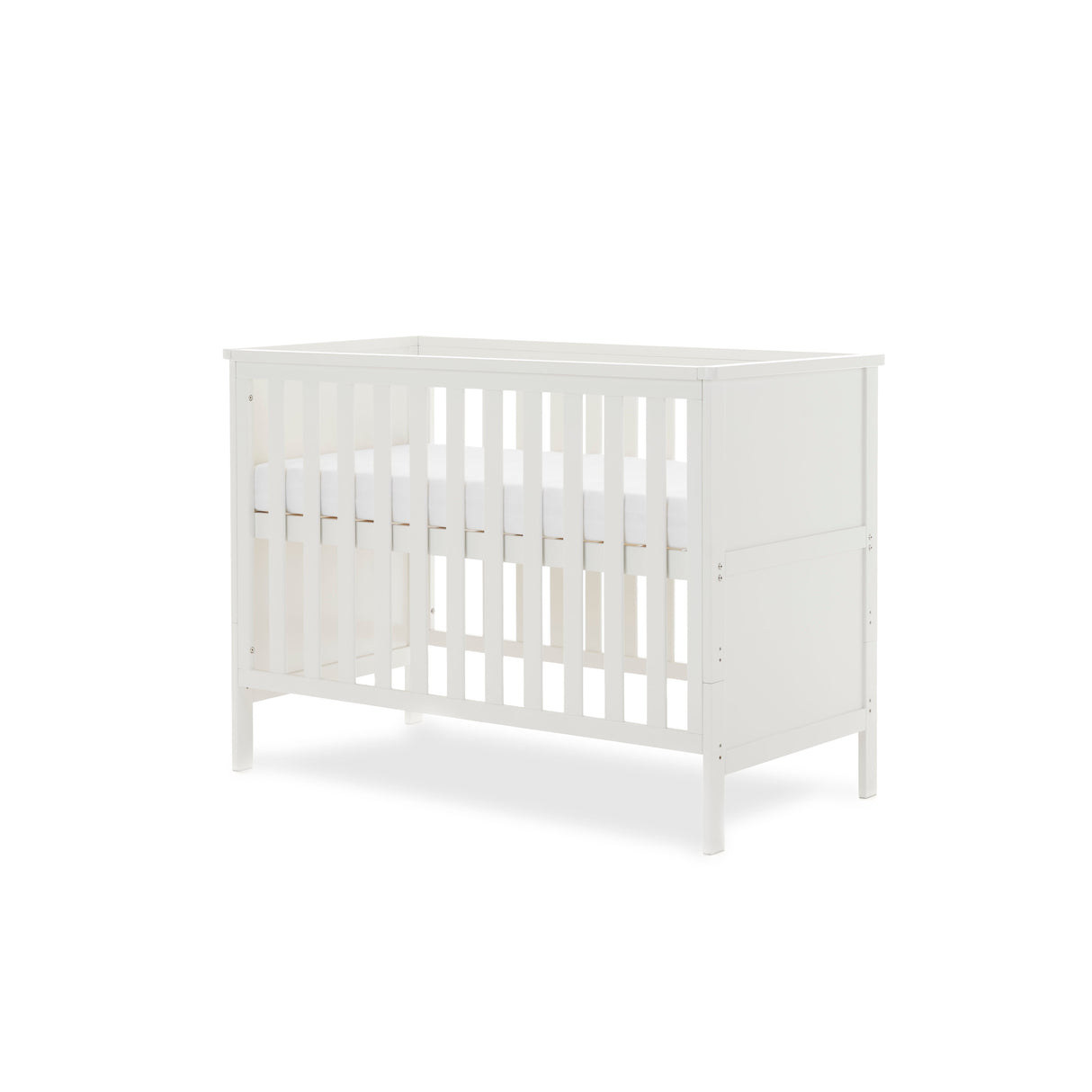 Obaby Evie Mini 3 Piece Room Set & FREE WALL HOOKS - White