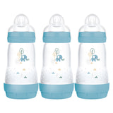 MAM Easy Start Anti-Colic Bottle Blue 260ml 3Pk
