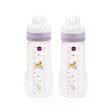 MAM Easy Active Bottle 330ml Pink 2Pk