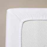 Obaby Muslin Fitted Sheet 120cm x 60cm - White