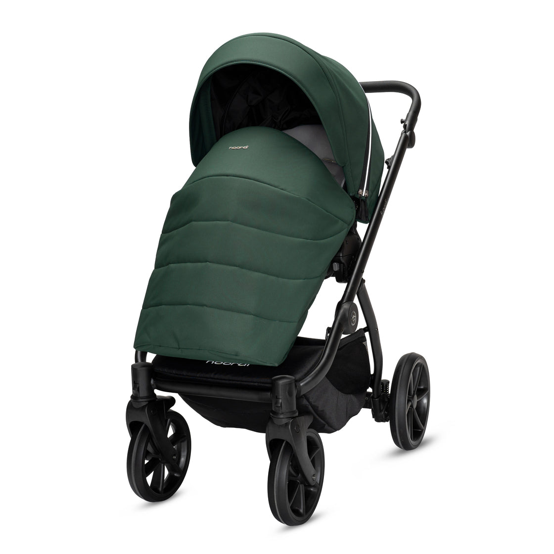 Noordi Fjordi V2 2in1 Pushchair with ThermoCot™ Carrycot, Emerald Green