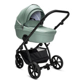 Noordi Fjordi V2 Leather - 3in1 Travel System with Terra i-Size Car Seat