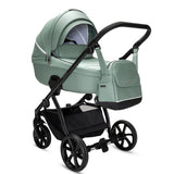 Noordi Fjordi V2 Leather - 3in1 Travel System with Terra i-Size Car Seat