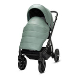 Noordi Fjordi V2 Leather - 2in1 Pushchair with ThermoCot™ Carrycot- Sage