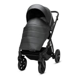 Noordi Fjordi V2 Leather - 2in1 Pushchair with ThermoCot™ Carrycot- Shadow Grey