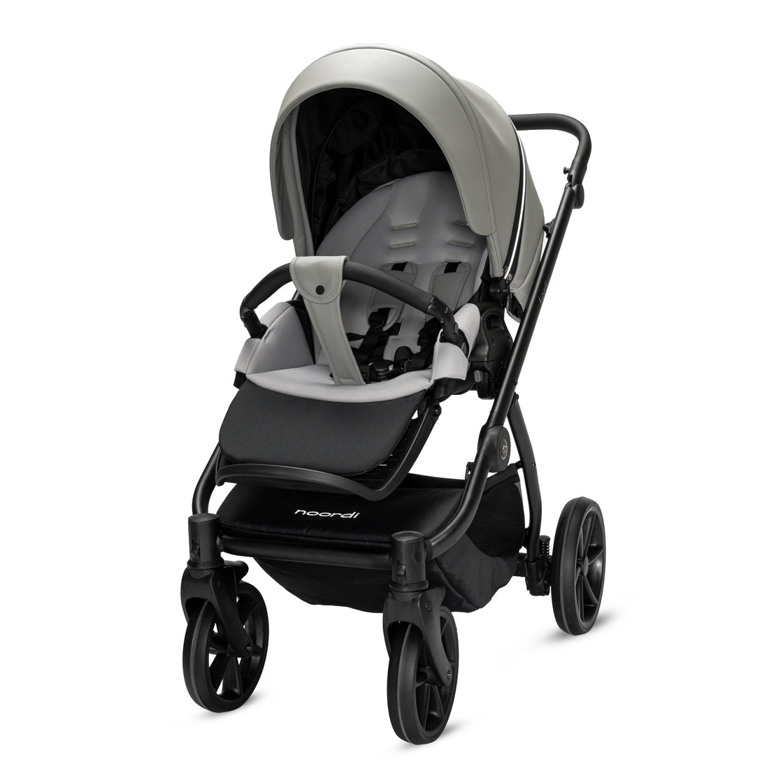 Noordi Fjordi V2 Leather - 3in1 Travel System with Terra i-Size Car Seat