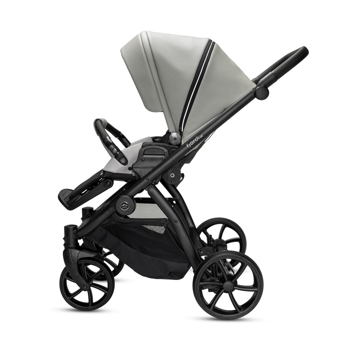 Noordi Fjordi V2 Leather - 3in1 Travel System with Terra i-Size Car Seat
