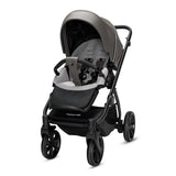 Noordi Fjordi V2 Leather - 2in1 Pushchair with ThermoCot™ Carrycot- Stone Grey