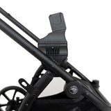 Noordi Fjordi V2 Leather 2in1 Pushchair with ThermoCot™ Carrycot, Shadow Grey