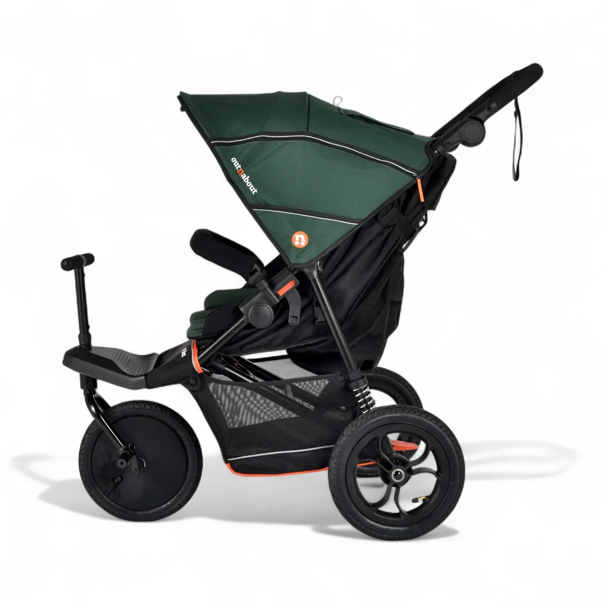 Out n About Nipper V6 Single Pushchair - Summit Black