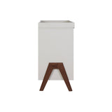 Tutti Bambini Fuori Chest Changer - White Sand & Warm Walnut