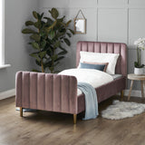 Obaby Gatsby Single Bed - Dusty Pink