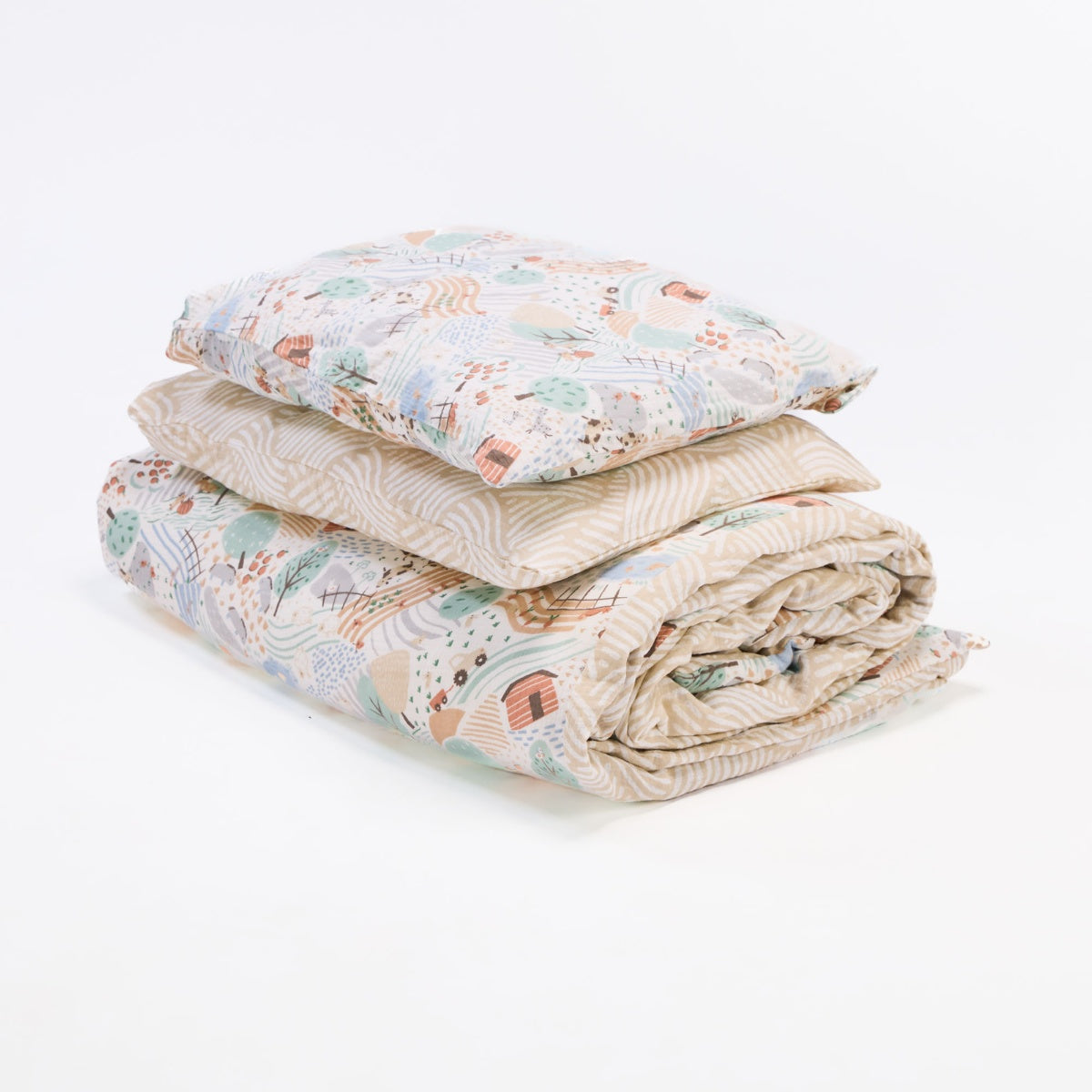Tutti Bambini Single Duvet Cover & Pillowcase Set - Good Life