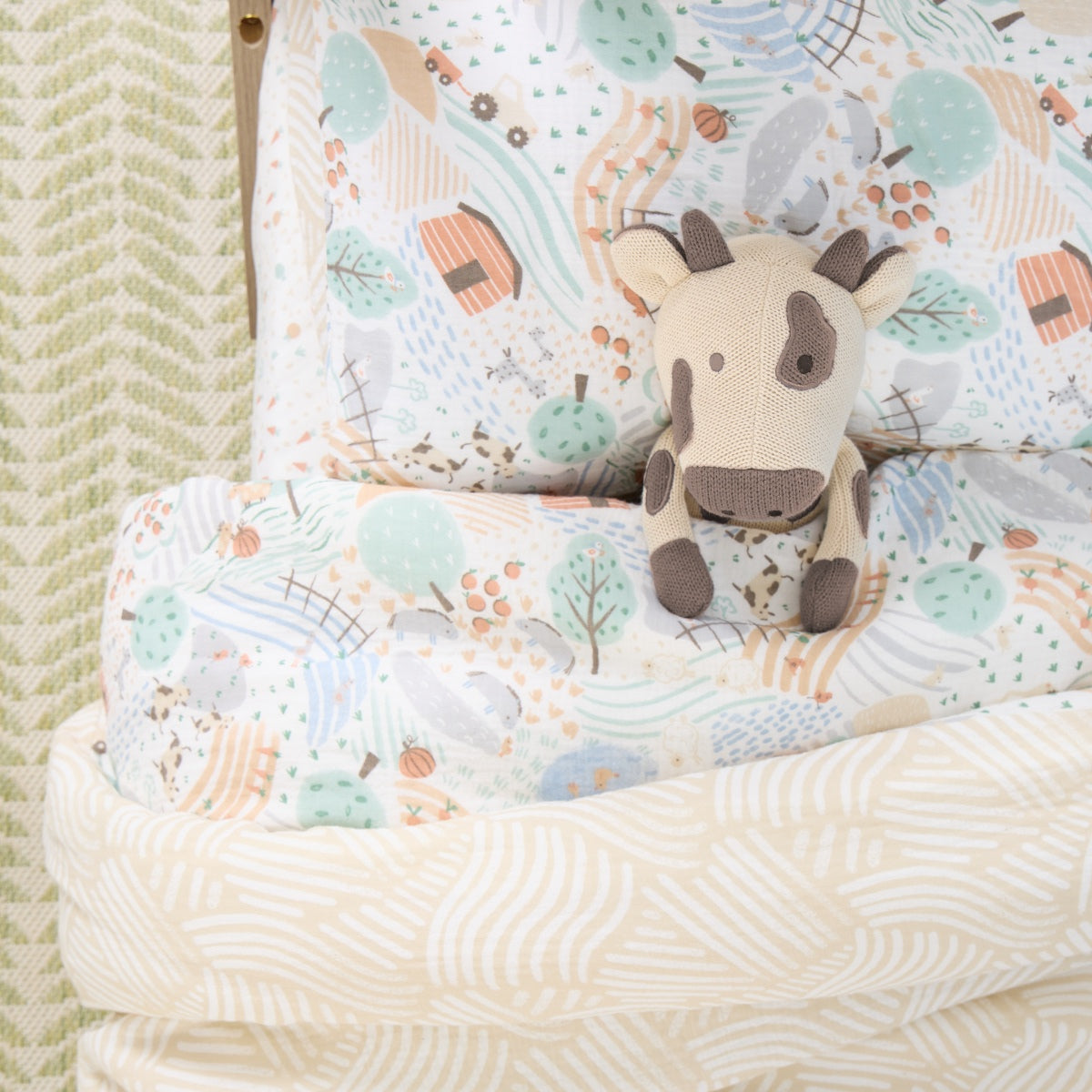 Tutti Bambini Single Duvet Cover & Pillowcase Set - Good Life